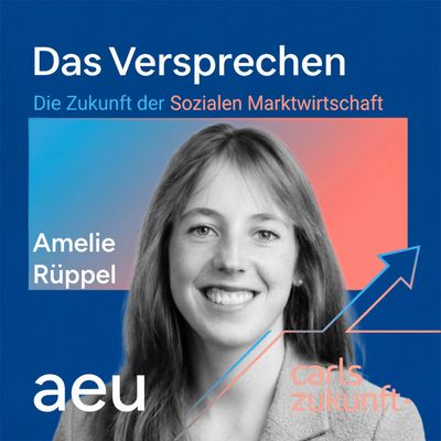 Folgencover aeu-Podcast mit Amelie Rüppel