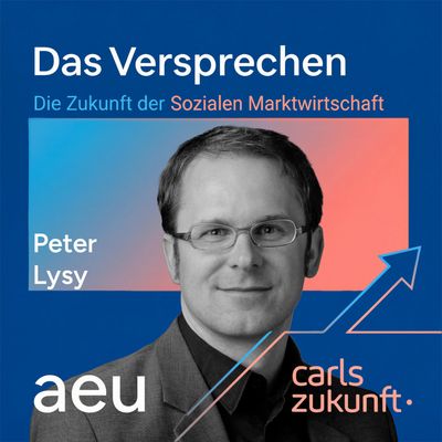 Podcast-Cover mit Peter Lysy